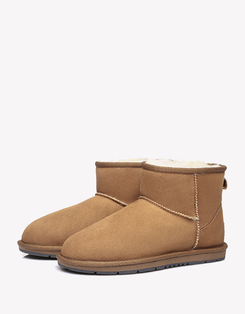 Mini Classic Suede in Chestnut