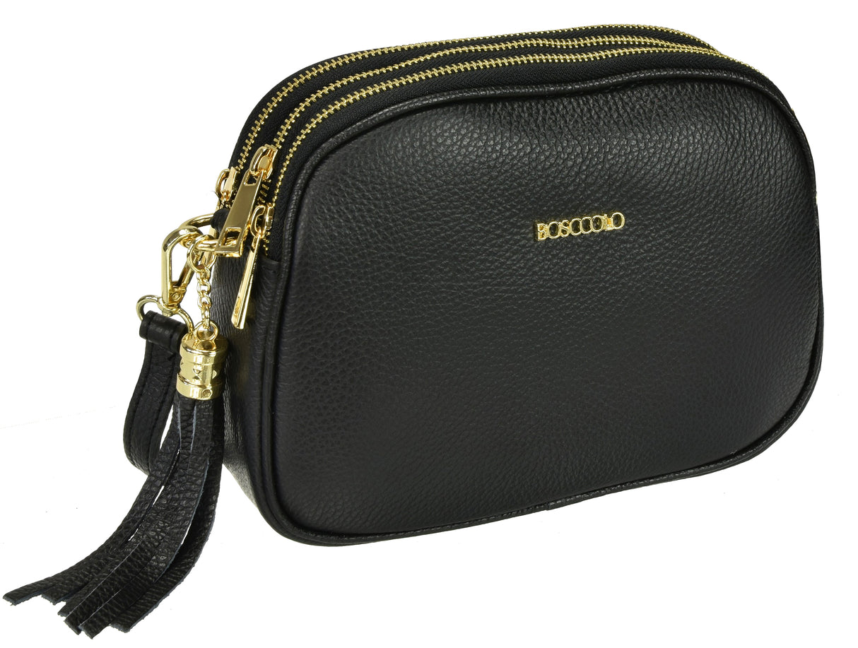 Bosccolo Shoulder Bag - Black