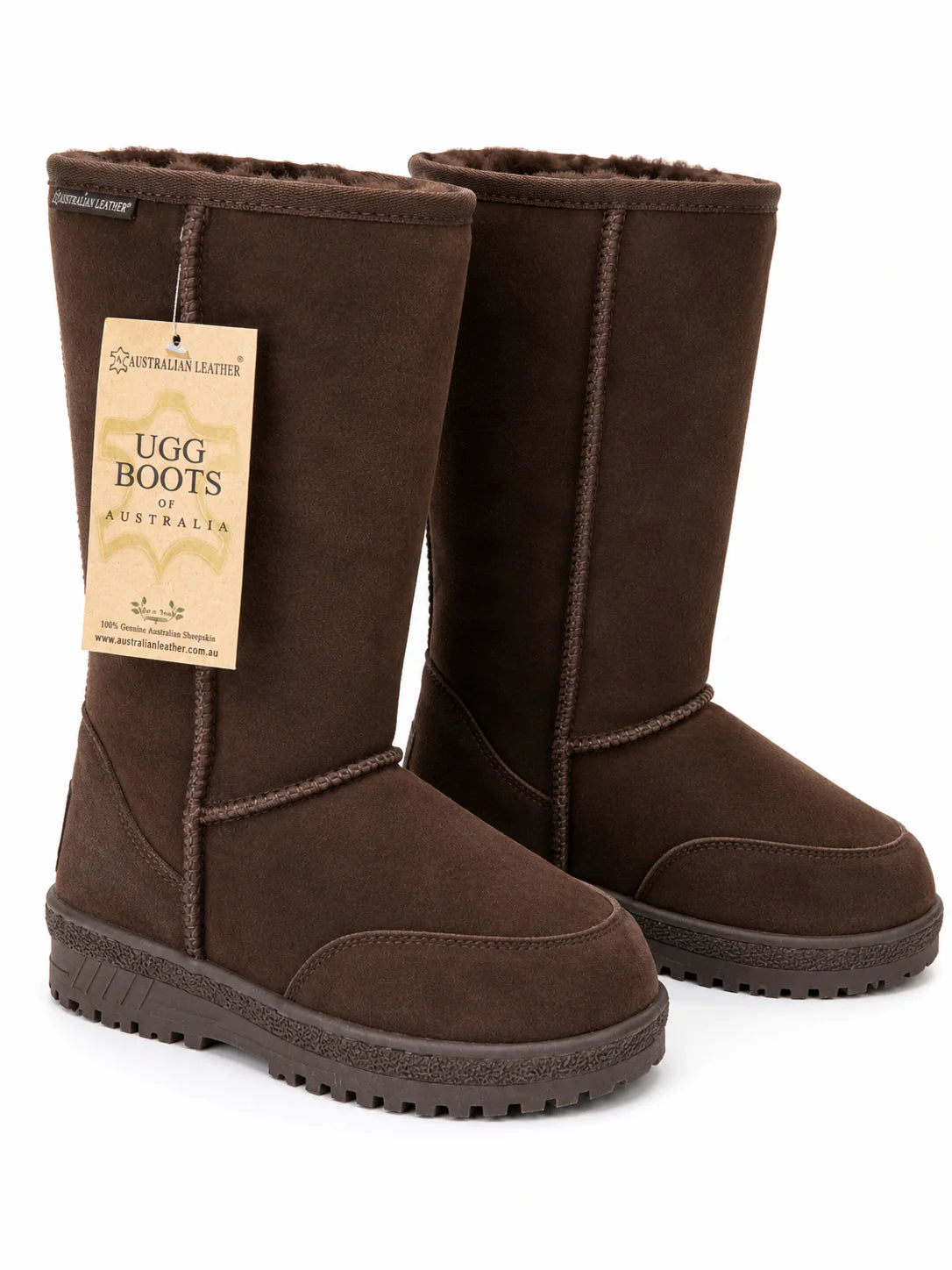 Australian Leather Ugg Classic Long Chocolate - AU7