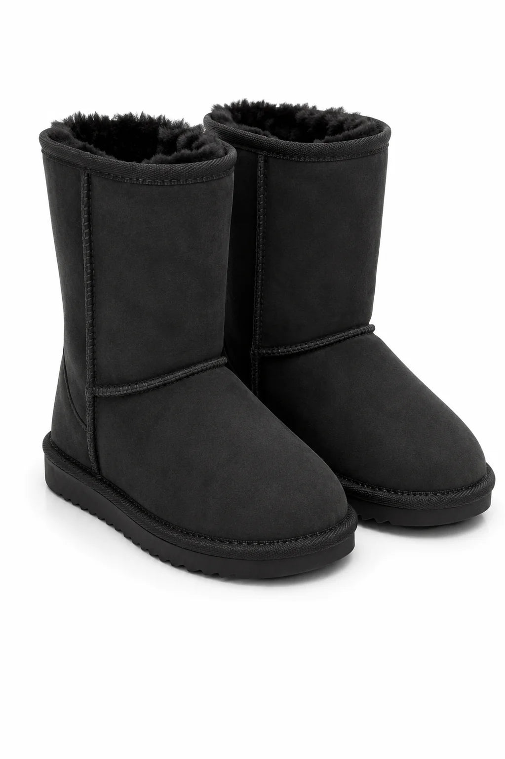 Australian Leather Ugg Classic Short - Black - AU12