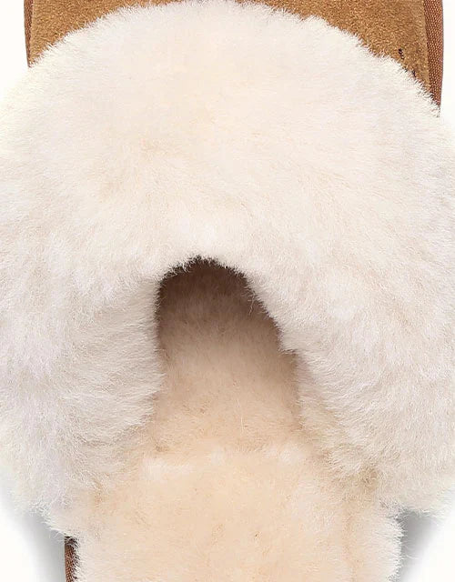 Australian Shepherd UGG Muffin Slipper in Chestnut