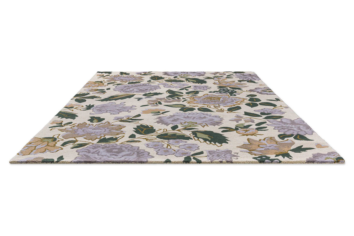 Laura Ashley Wendling Floral Heather Purple 083104 Rug