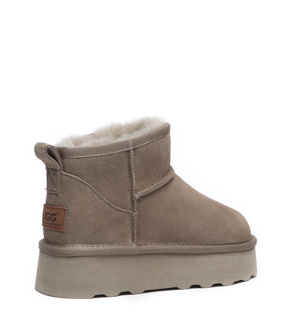 Australian Shepherd UGG Thick Bottom Ronnie - Caribou