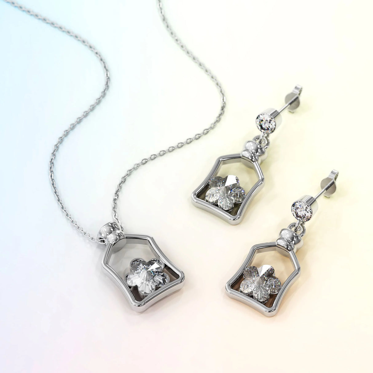 Krystal Couture Cutie Star Necklace Embellished with SWAROVSKI Crystals