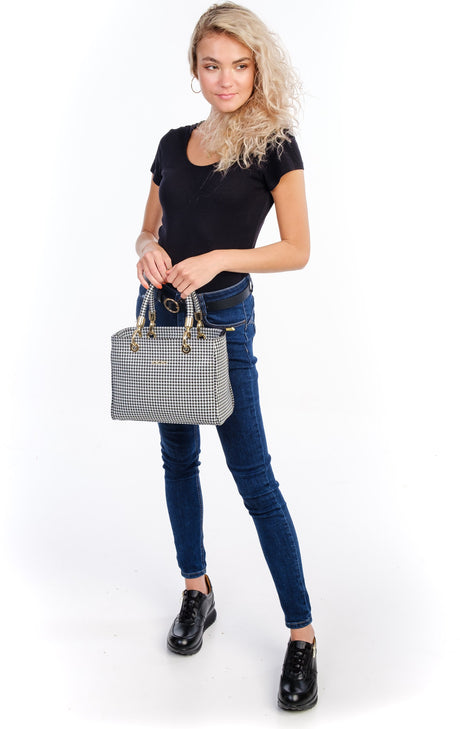 Bosccolo Bag - Black/White