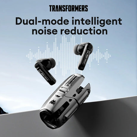 Transformers PRO ANC Wireless Earbud Earphones Bluetooth V5.4 Noise Cancellation TF-T01 - Yellow