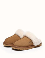 Australian Shepherd UGG Muffin Slipper in Chestnut