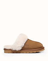 Australian Shepherd UGG Muffin Slipper in Chestnut