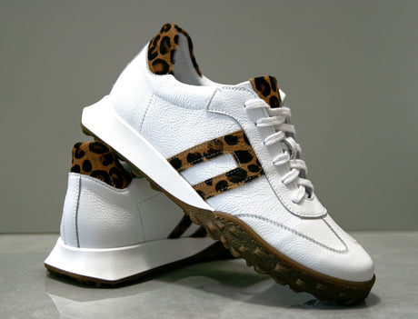 Bosccolo Womens Sneakers - White + Panther