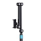TODO 4 - 7" Mobile Phone Live Stream Floor Stand Mount Holder - Black