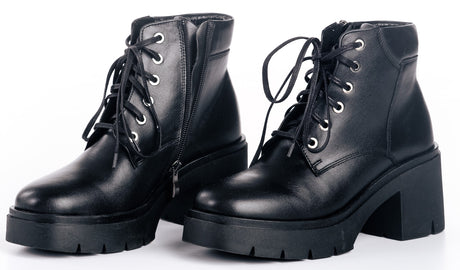 Bosccolo Womens Ankle Boots - Black