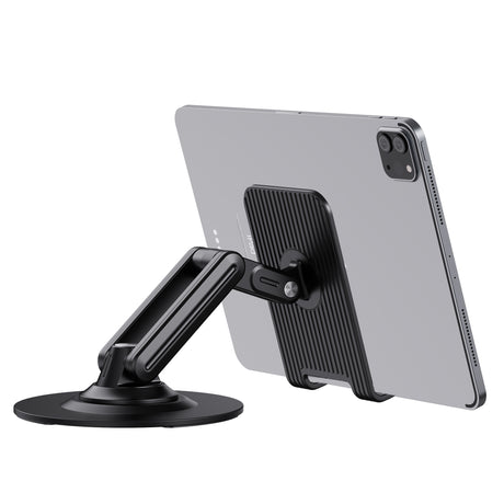 TODO 4 - 12" Mobile Phone Stand Mount Tablet Holder - Black