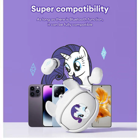 My Little Pony TWS Bluetooth Earbud Headphones Mood Series MLP-EC10 - White