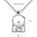 Krystal Couture Cutie Star Necklace Embellished with SWAROVSKI Crystals