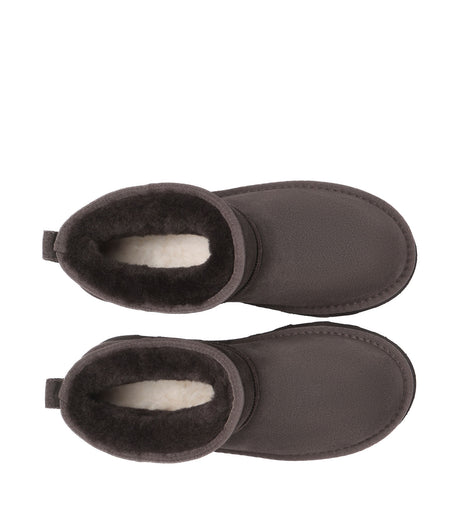 Australian Shepherd UGG Thick Bottom Ronnie - Chocolate