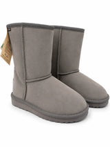 Australian Leather Ugg Classic Short - Grey - AU12