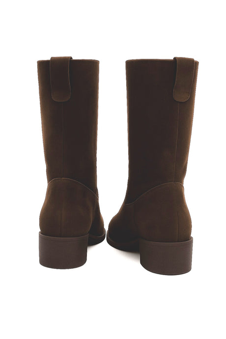 Bosccolo Womens Boots - Chocolate Nubuck