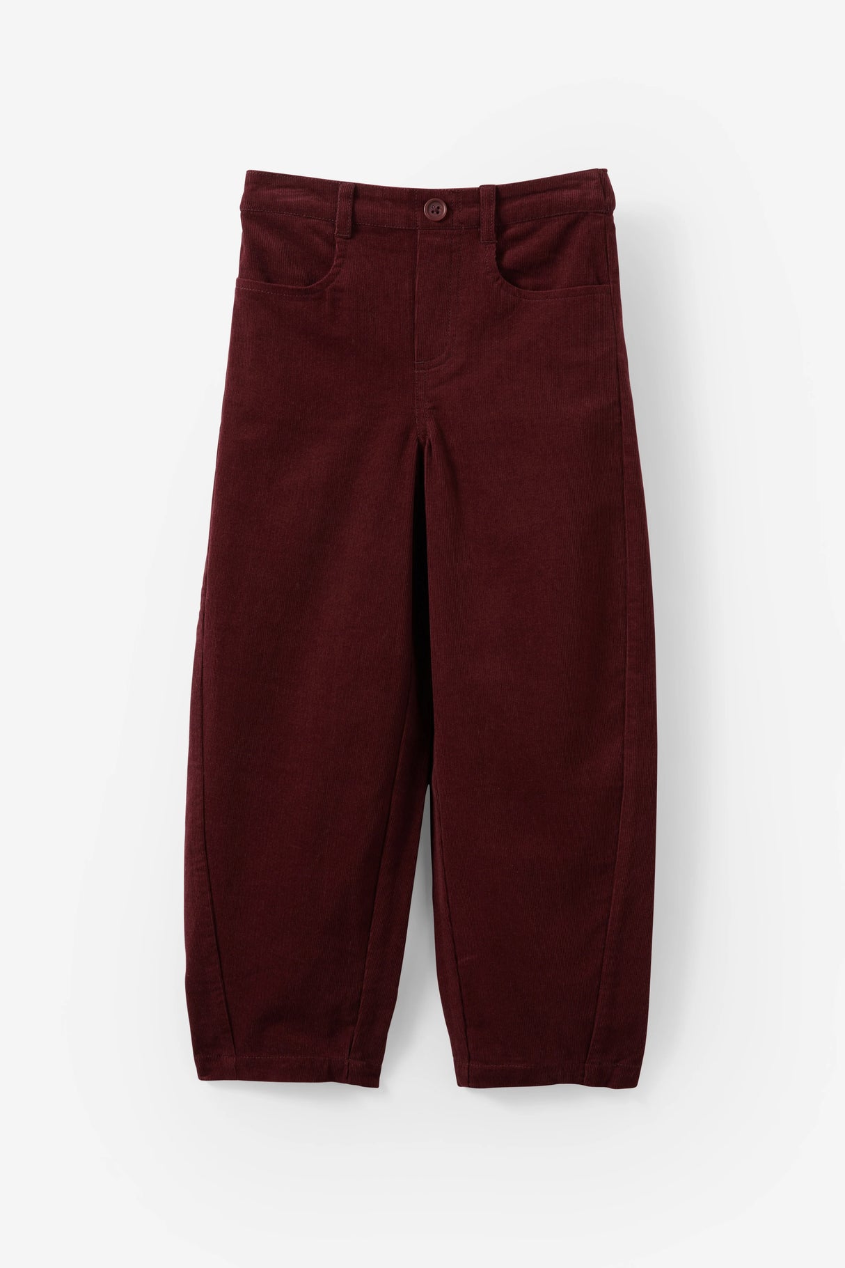 Cotton On Kids Girls Charlie Barrel Leg Pant - Bordeaux