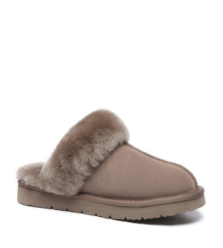 Australian Shepherd UGG Muffin Slipper Special - Brown