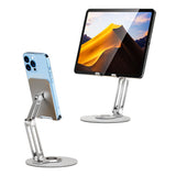 TODO Aluminium Alloy 4 - 13" Mobile Phone Stand Mount Tablet Holder - Carbon Grey
