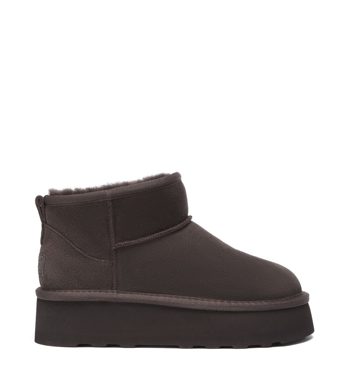 Australian Shepherd UGG Thick Bottom Ronnie - Chocolate