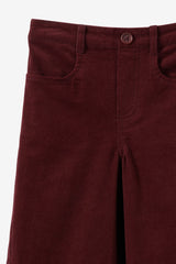 Cotton On Kids Girls Charlie Barrel Leg Pant - Bordeaux