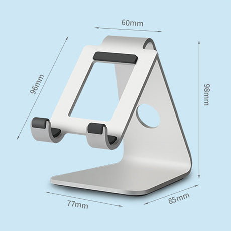 TODO Aluminium Alloy 3.5 - 8" Mobile Phone Tablet Stand Mount Holder iPad iPhone Anti-Slip