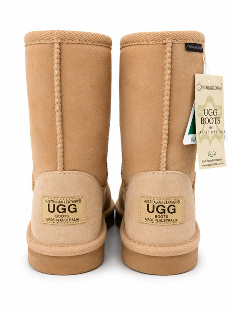 Australian Leather Ugg Classic Short - Natural - AU6