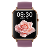 Bluetooth Smart Watch 2.1" Touch Screen Call Heart Rate Blood Pressure BT 5.0 - Purple