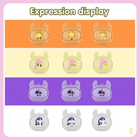 My Little Pony TWS Bluetooth Earbud Headphones Mood Series MLP-EC10 - Purple