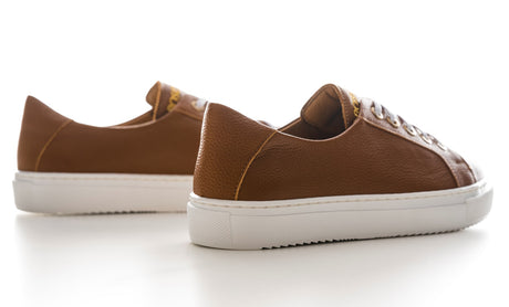 Bosccolo Womens Sneakers - Brown/White