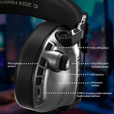 Transformers Wireless Bluetooth Gaming Headset TF-G03 4.2V 1200mAh Rechargeable - Silver Grey