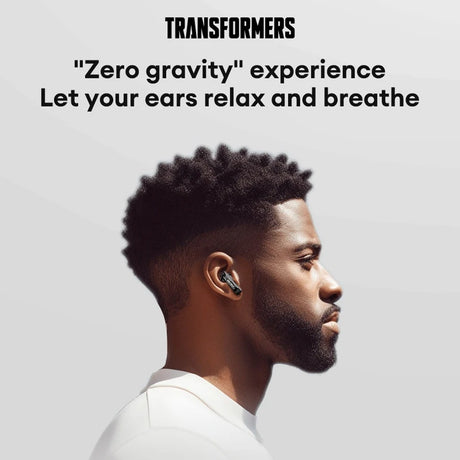 Transformers PRO ANC Wireless Earbud Earphones Bluetooth V5.4 Noise Cancellation TF-T01 - Silver