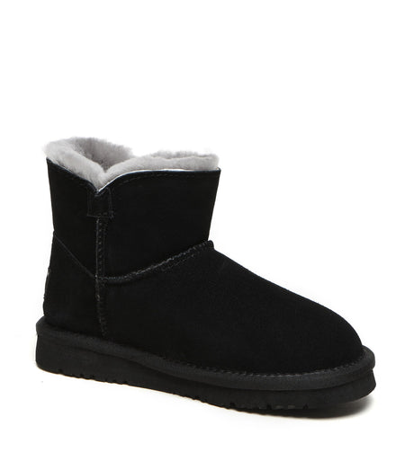 Australian Shepherd UGG Nolan Kids Mini Button - Black
