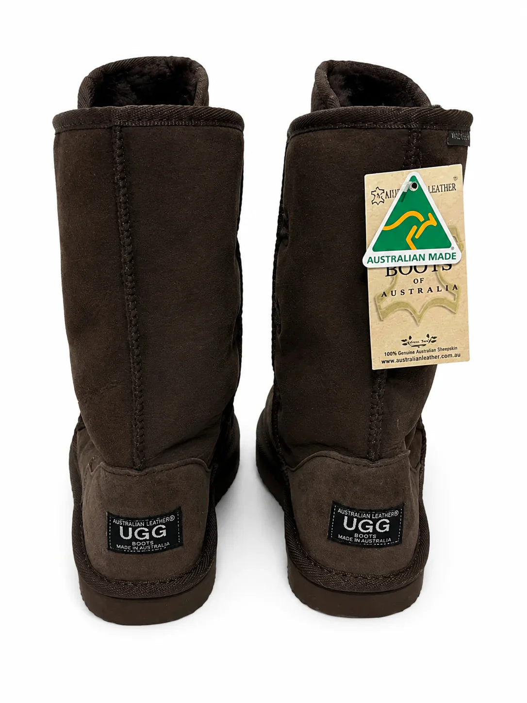 Australian Leather Ugg Roxy Nomad Long Uggs - Chocolate - AU5