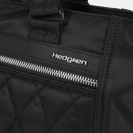 Hedgren Stella Tote - Quilted Black